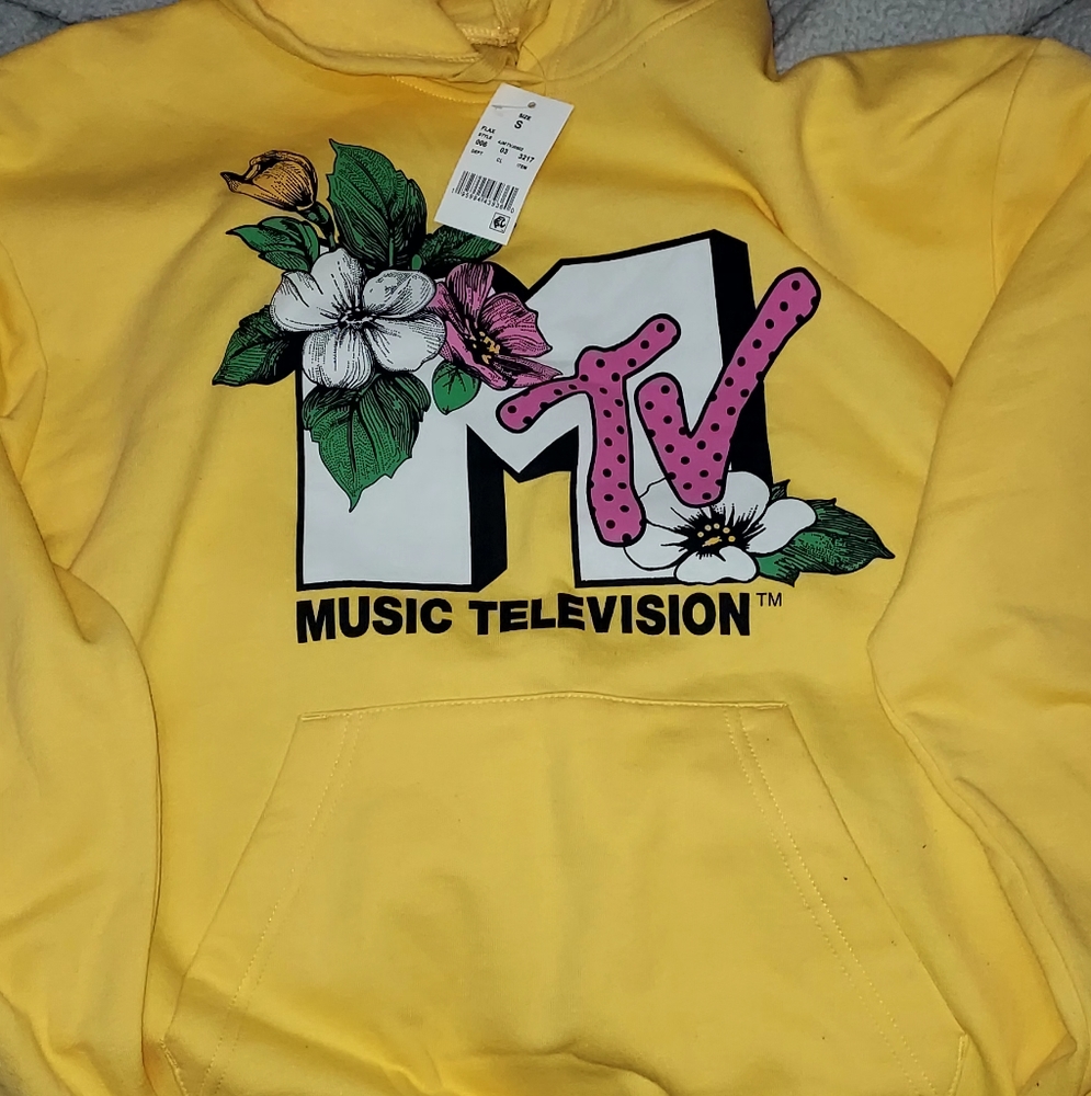 Yellow mtv hoodie